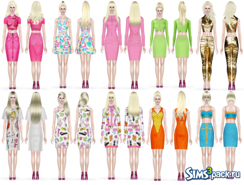 Коллекция одежды Moschino от RenanSims