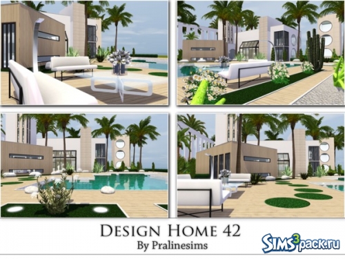 Дом &quot;Design Home 42&quot; от Pralinesims