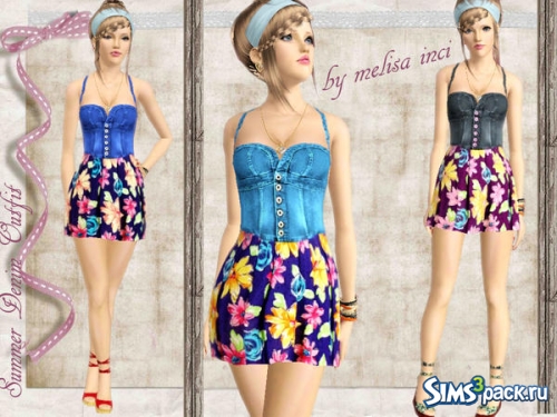 Летнее платье Summer dress for girls от melisa inci