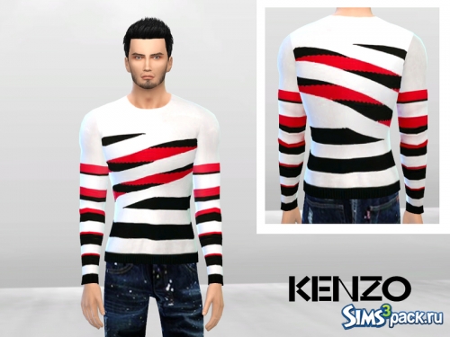 Толстовка Two-Color Striped от McLayneSims