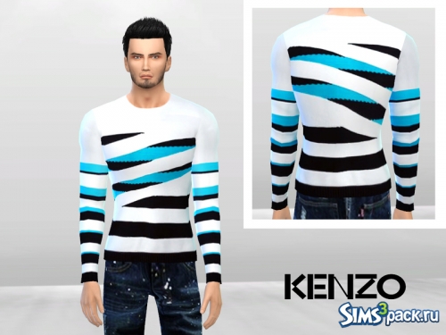 Толстовка Two-Color Striped от McLayneSims