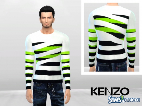 Толстовка Two-Color Striped от McLayneSims