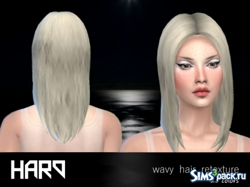 Ретекстура причёски Haro Hair Retexture от GorePrincess