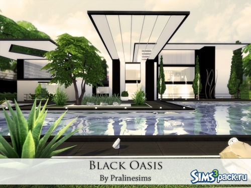 Дом Black Oasis от Pralinesims