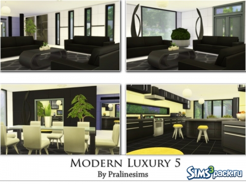 Дом Modern Luxury 5 от Pralinesims