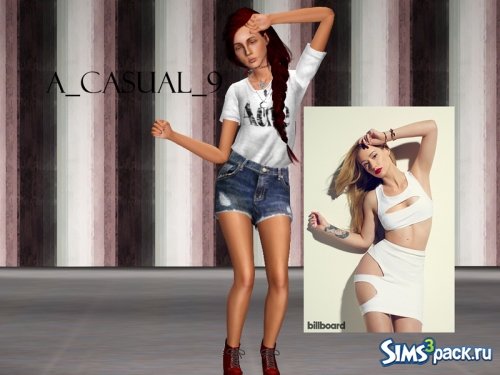 Позы CasualPosepackByOlliecreations от Ollie.2000