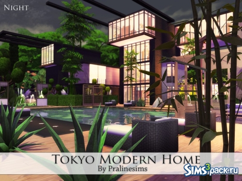 Дом Tokyo Modern от Pralinesims