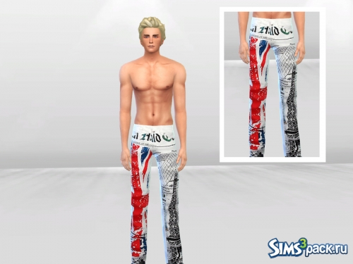 Мужские джинсы Italy Graffiti Jeans от McLayneSims