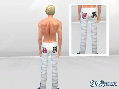 Мужские джинсы Italy Graffiti Jeans от McLayneSims