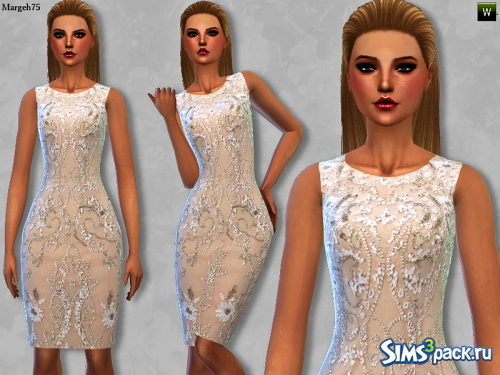 Платье Beaded Cocktail Dress от Margies Sims