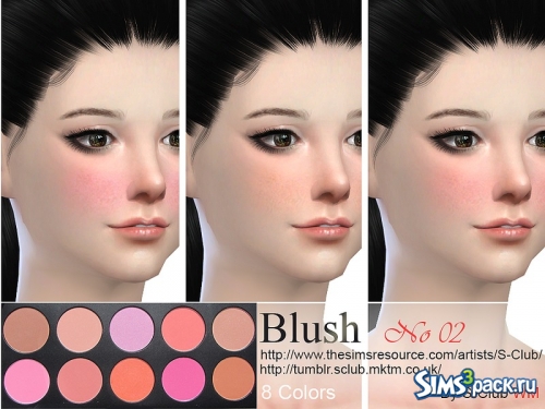 Румяна WM ts4 Blush 02 от S-Club