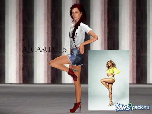 Позы CasualPosepackByOlliecreations от Ollie.2000