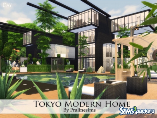 Дом Tokyo Modern от Pralinesims