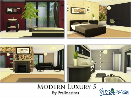 Дом Modern Luxury 5 от Pralinesims