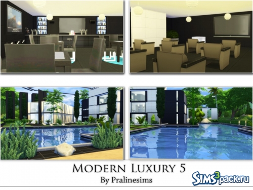 Дом Modern Luxury 5 от Pralinesims