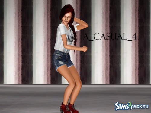 Позы CasualPosepackByOlliecreations от Ollie.2000