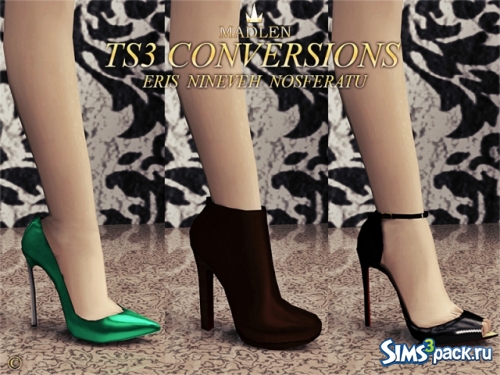 Набор обуви Madlen TS3 Shoes Conversions от MJ95