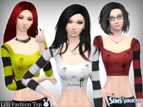 Женский топ "Lilli Fashion Top" от XxNikkibooxX