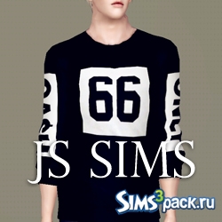 Сет мужской и женской одежды SNOB Clothing Set от JS sims3