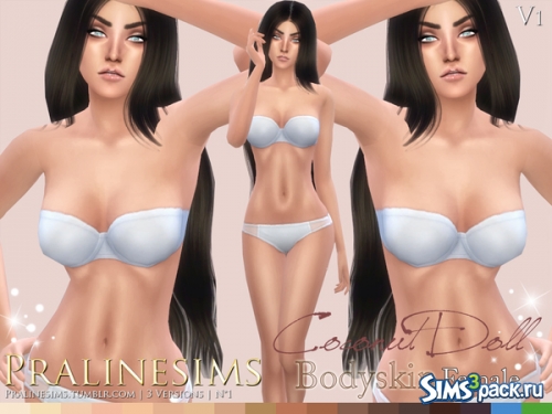 Скинтон Coconut Doll от Pralinesims