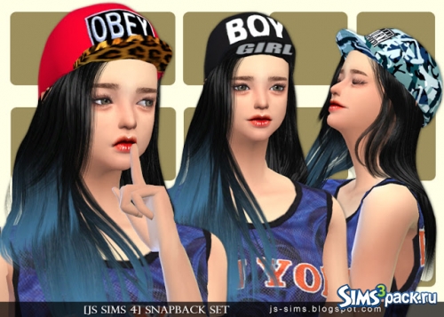 Сет Бейсболок от JS SIMS 4