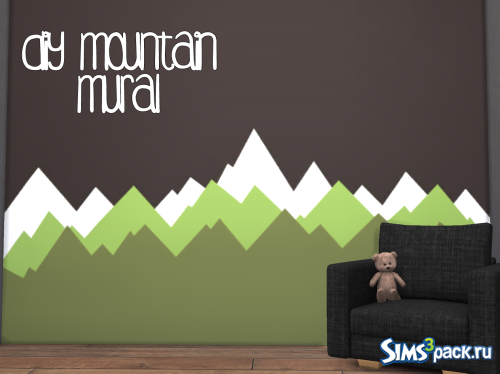 Обои Diy Mountain Mural от akaisims