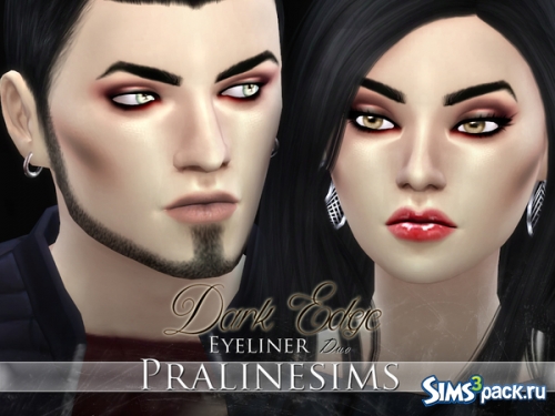 Подводка для глаз_Dark Edge Eyeliner Duo от Pralinesims