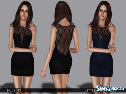 Кружевное мини платье Little Lace Dress от Bill Sims