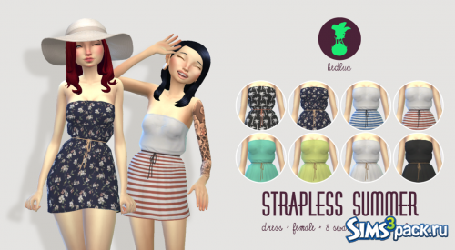 Платье STRAPLESS SUMMER от KEDLUU