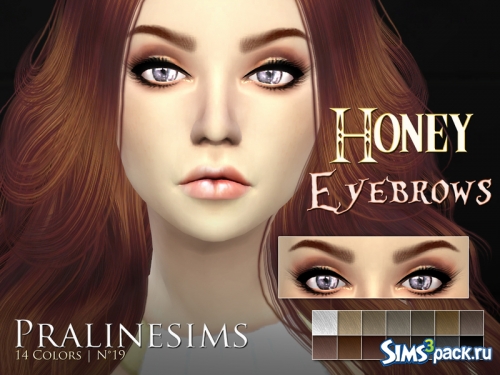 Брови для девушек Honey от Pralinesims