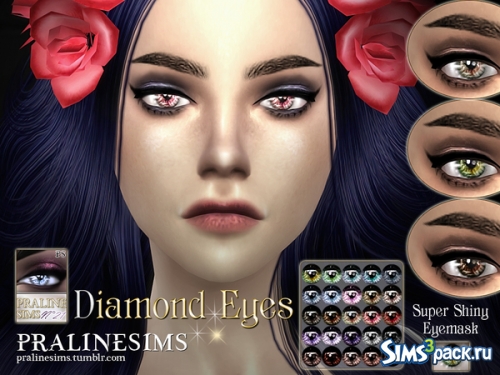 Линзы Diamond Eyes от Pralinesims