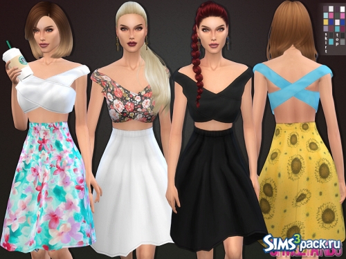 Сет одежды 42 - Spring sexy set от sims2fanbg