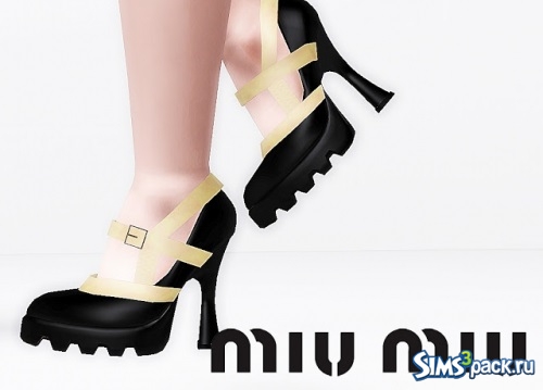 Туфли Miu Miu Fall 2013 3D Shoes от Mrantonieddu