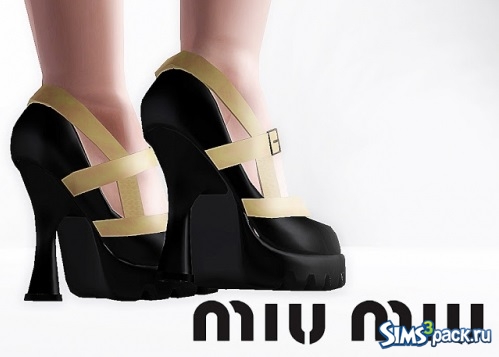 Туфли Miu Miu Fall 2013 3D Shoes от Mrantonieddu