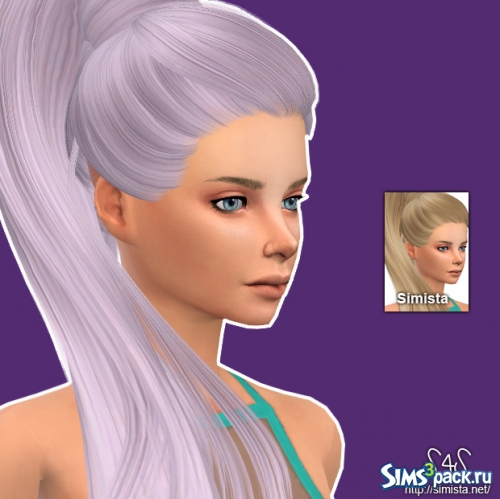 Прическа Skysims 268 Jem Hair Retexture от Simista