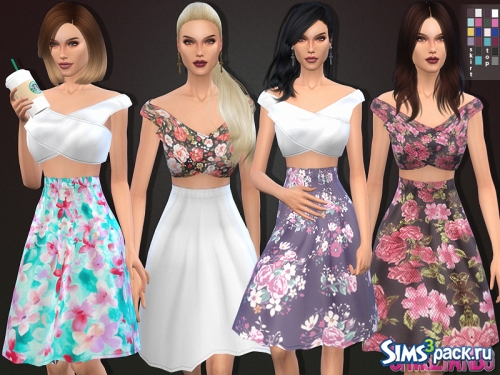 Сет одежды 42 - Spring sexy set от sims2fanbg