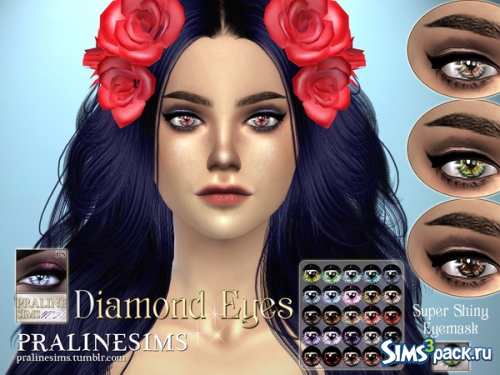 Линзы Diamond Eyes от Pralinesims