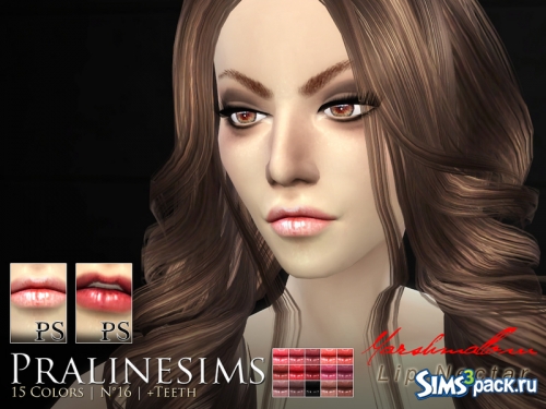 Блеск для губ Marshmallow от Pralinesims