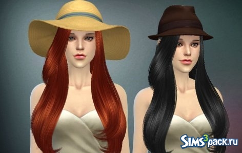 Женская причёска Hairstyle092 от Butterfly Sims