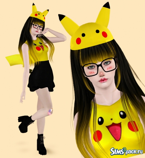 Pika девушка от AnnaSim