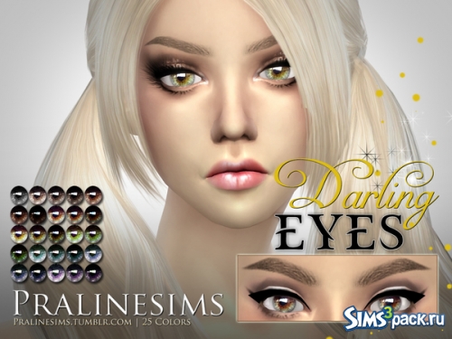 Набор линз Crystal Eyes от Pralinesims