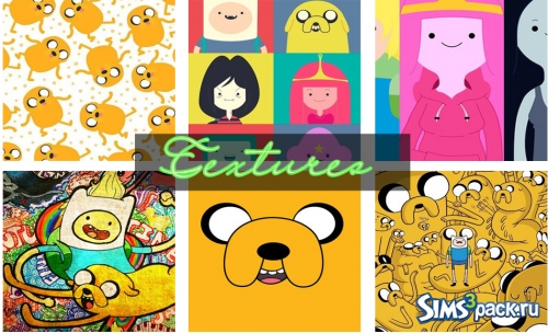 Текстуры Adventure time от Laysy_Gilom