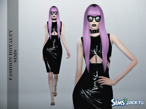 Латексное платье от FashionRoyaltySims