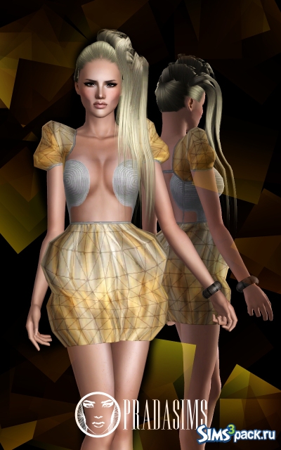 Платье HUMAX DRESS от PRADASIMS