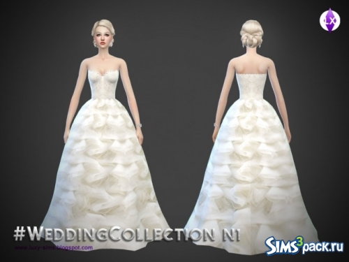 Коллекция свадебных платьев &quot;Collection of Wedding dresses&quot; от LuxySims3