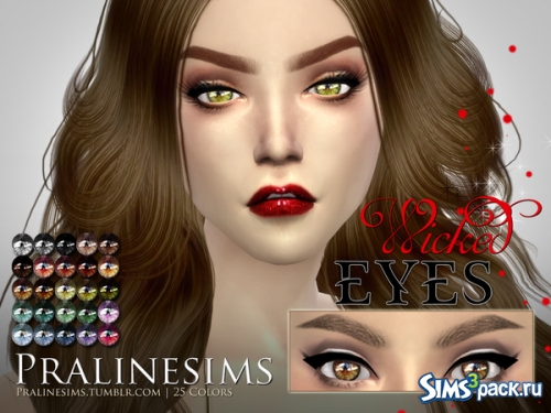 Набор линз Crystal Eyes от Pralinesims