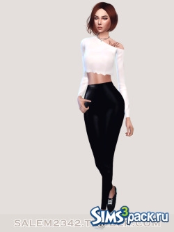 Топ Ragged Crop Top от salem2342