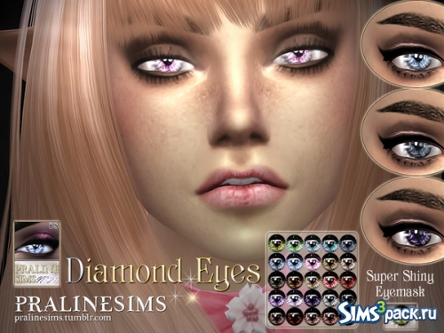 Линзы Diamond Eyes от Pralinesims