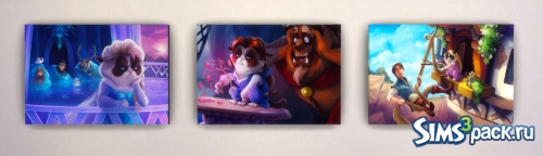 Картины Grumpy Cats Disney_Frameless от reivan13sims