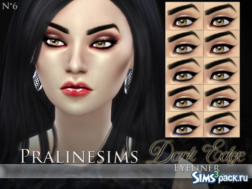 Подводка для глаз_Dark Edge Eyeliner Duo от Pralinesims